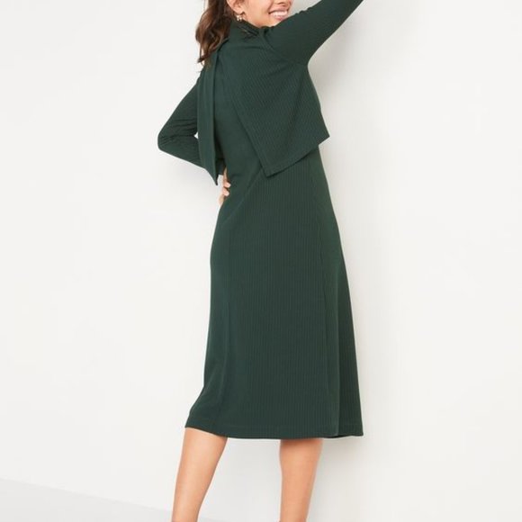 Nursing/Maternity Midi Dress (Old Navy) - Picture 3 of 3